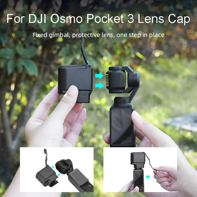 Per Dji Osmo Pocket 3 Lens Cap Gimbal Camera Cover Scratch & Dust Cover Per Dji Osmo Pocket 3 Accessori