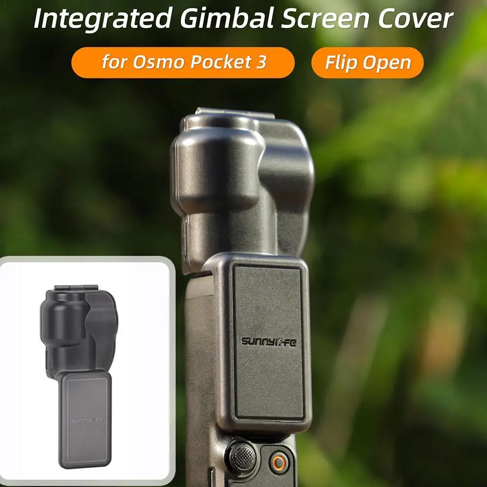Copertura Dello Schermo Cardanico Per Dji Osmo Pocket 3 Accessori Per Fotocamera Copertura Protettiva Per Schermo Flip Nero Aperto E Chiuso