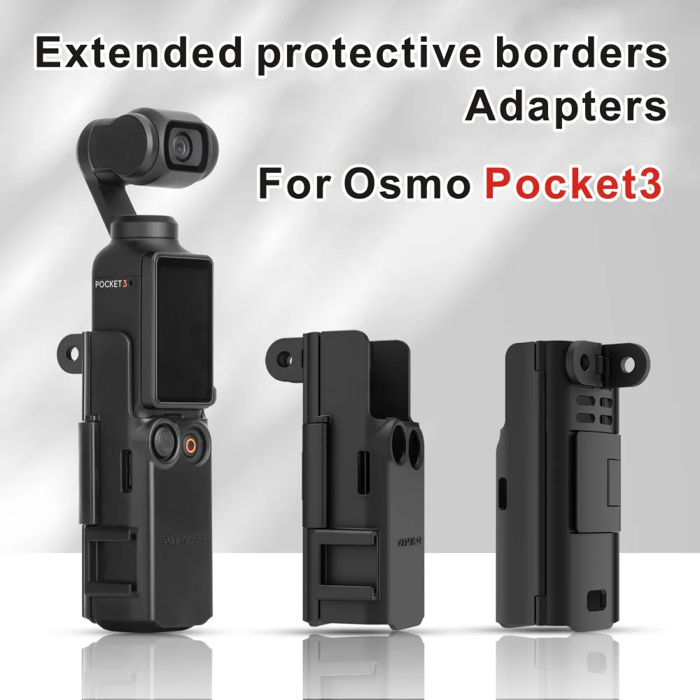 Per Osmo Pocket 3 Extension Adapter Cornice Protettiva Pocket 3 Extension Handle Accessorio Per L'Estensione Dell'Adattatore Per Scarpe Fredde
