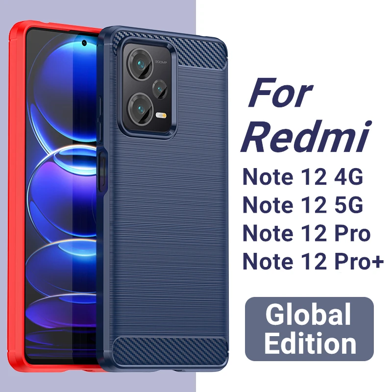 Per Xiaomi Redmi Note 12 Pro Plus Custodia Xiaomi Redmi Note 12 Pro + Plus Cover Cover Antiurto In Tpu Redmi Note 12 Pro Plus