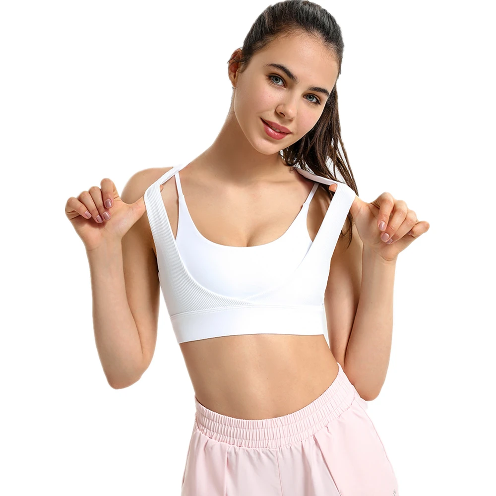 2021 Reggiseno Sportivo Senza Cuciture Da Donna Ad Alto Impatto In Esecuzione Reggiseni Imbottiti Per Yoga Fitness Crop Top Soutien Gorge Sport Bh Reg