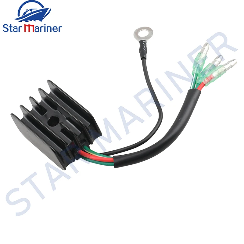 Raddrizzatore 664-81970 Per Powertec Parsun Yamaha 30Hp 40Hp Parti Del Motore Fuoribordo 2T 664-81960-60/61/62 664-81970-12