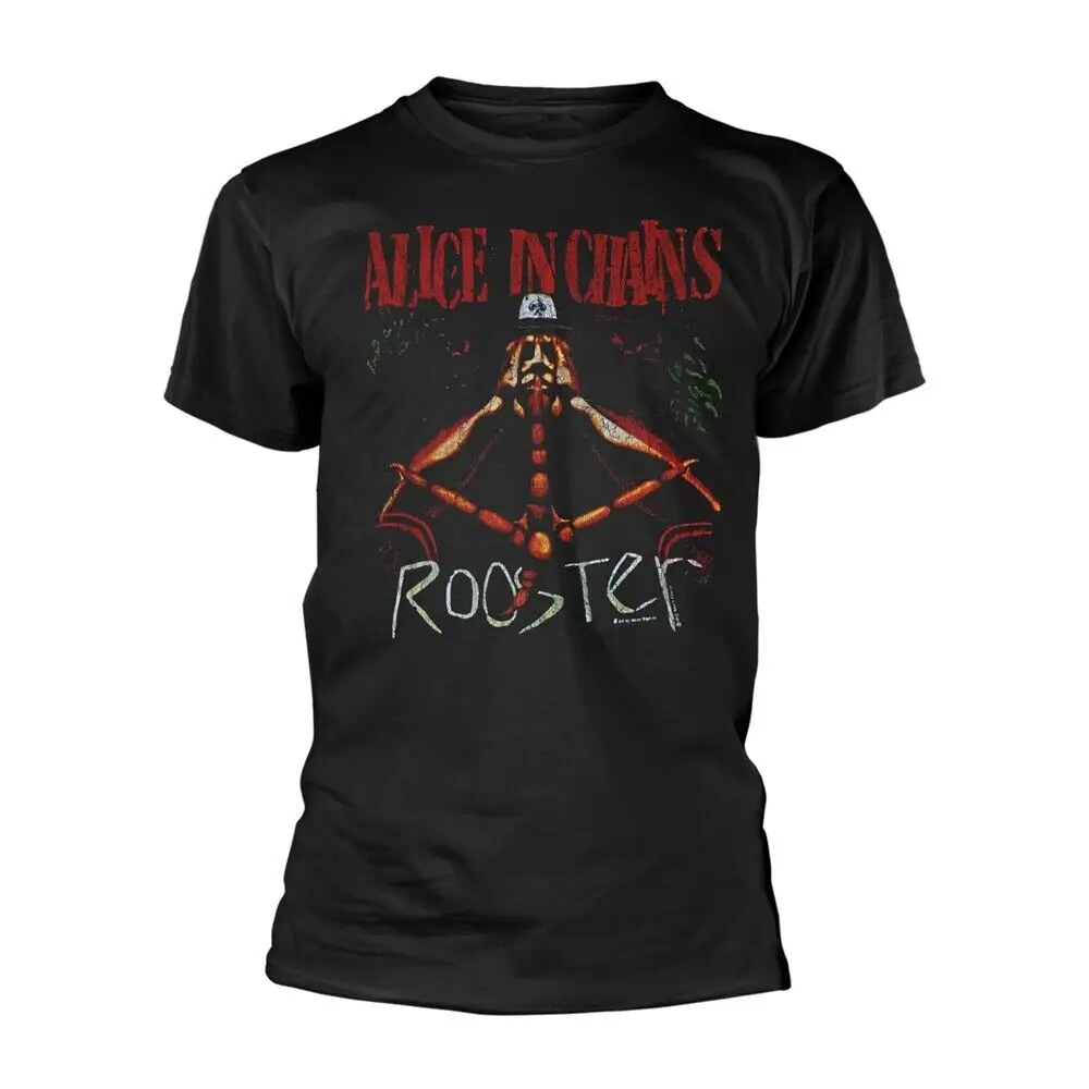 Alice In Chains - Rooster Black T-Shirt Medium