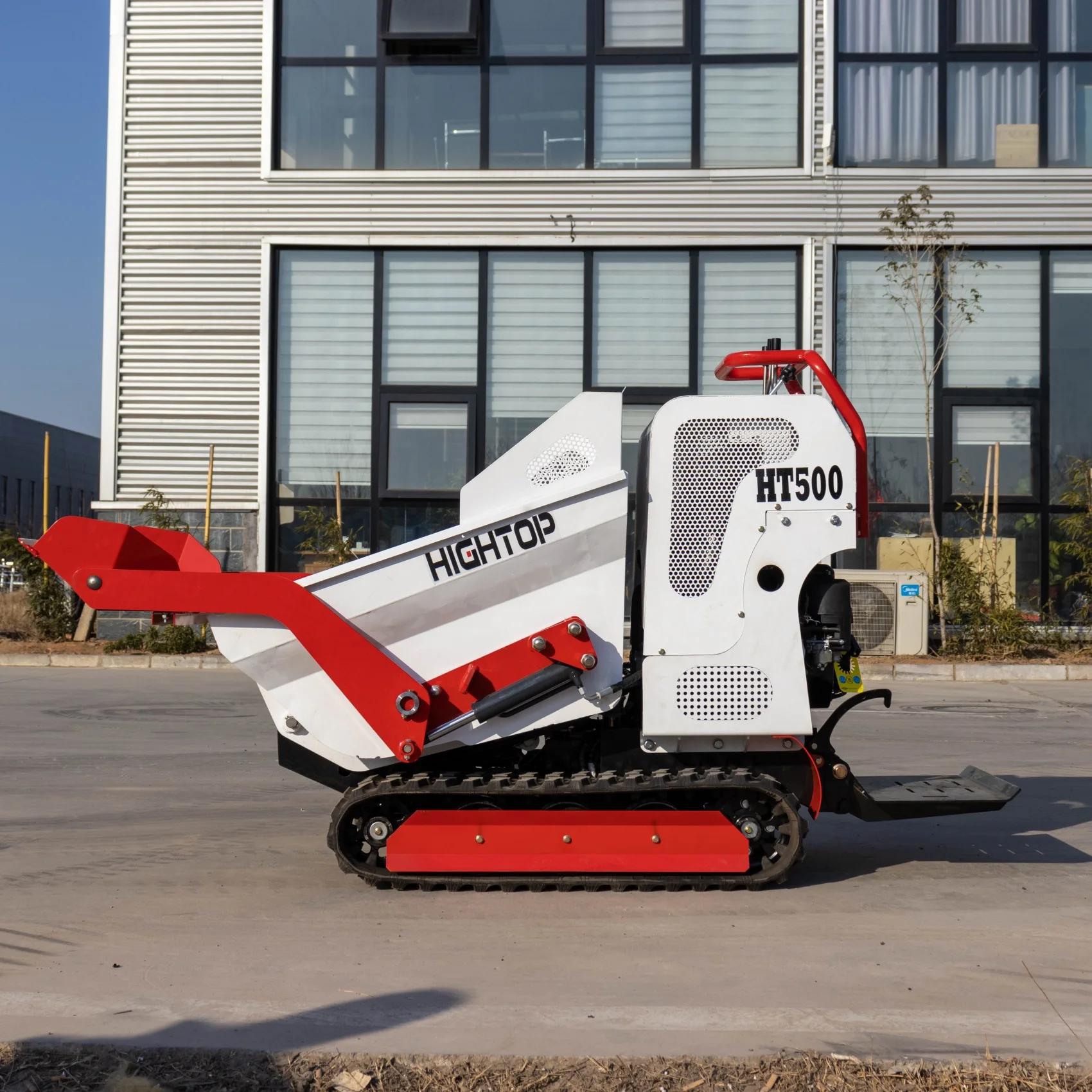 Hightop Ht500 Mini Dumper Cingolato Da 500Kg Trasportatore Autocaricante Con Ce Epa