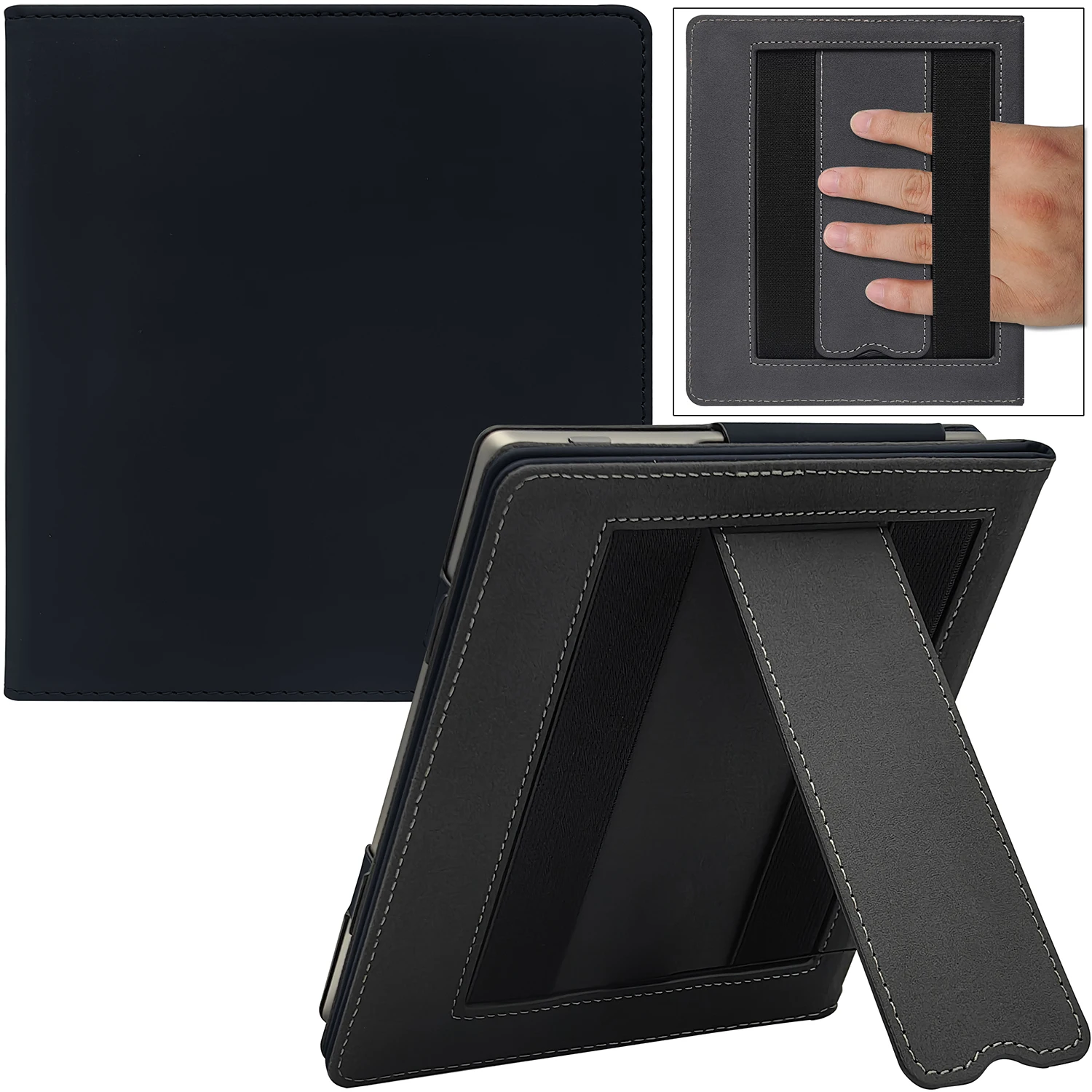 Custodia Kindle Oasis Con Doppia Mano E Supporto Per Kindle Oasis Da 7 Pollici (Decima Generazione, 2019 E Nona Generazione, 2017) Auto Sleep & Wake