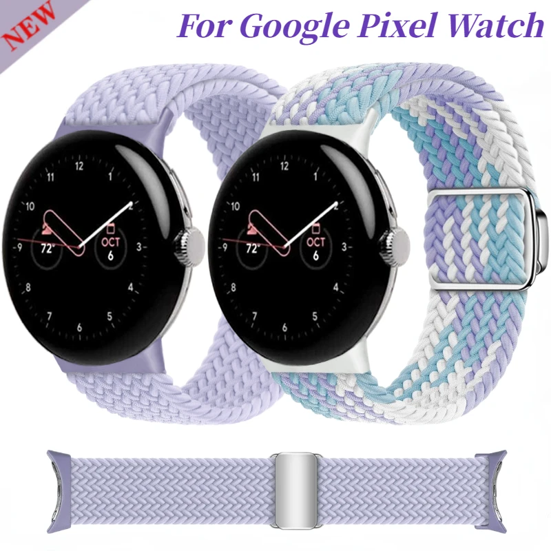 Cinturino Intrecciato In Nylon Magnetico Per Google Pixel Watch 2 Cinturino Di Ricambio Per Cinturino Elastico Cinturino Correa Pixel Watch 2 Accessor