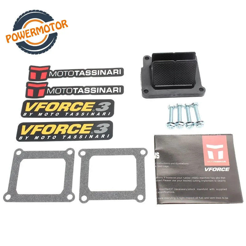 Moto Reed Valve Vforce 3 Reed Valve Assembly V302 Adatto A Yamaha Yz125 1995-2004 V302A Suzuki Rm125 1989-2008 V302B 79-0831