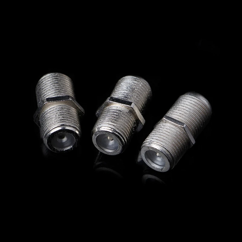 587D 10 Pz Joiner Barrels Connettore F Plug Accoppiatore Adattatore 4 Per Per