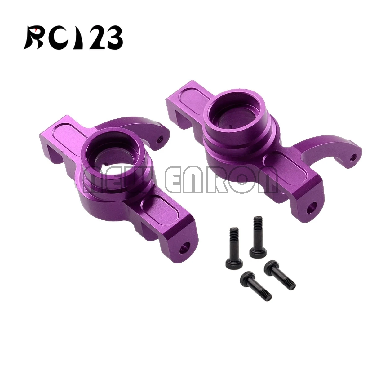 1:8 #85048 Alumimum Braccio Articolato Anteriore/Posteriore C-Hub Viola Per Hpi Savage Flux 2350 Xl X 4.6 5.9 21 25 Ss 4.1 3.5