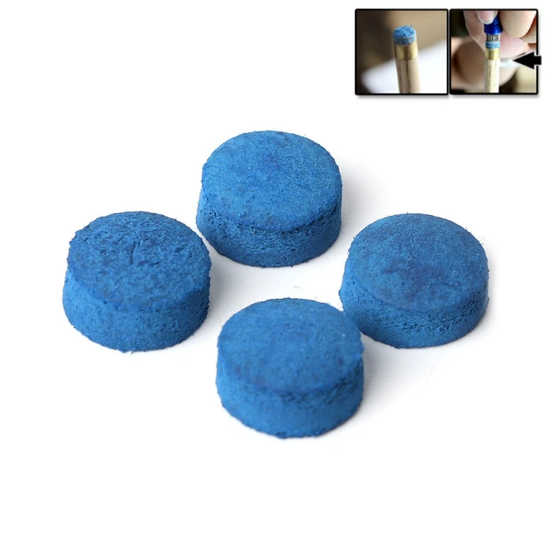 50 Pz 9Mm 10Mm Blu Biliardo Cue Tips Durezza Snooker Stick Accessori Dropshipping