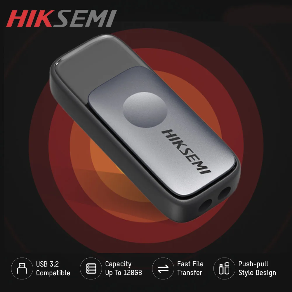 Hiksemi Usb 3.2 Pen Drive Ad Alta Velocità Flash Drive Impermeabile Flash Disk Mini Memory Sticks 128Gb U Disk Pen Drive