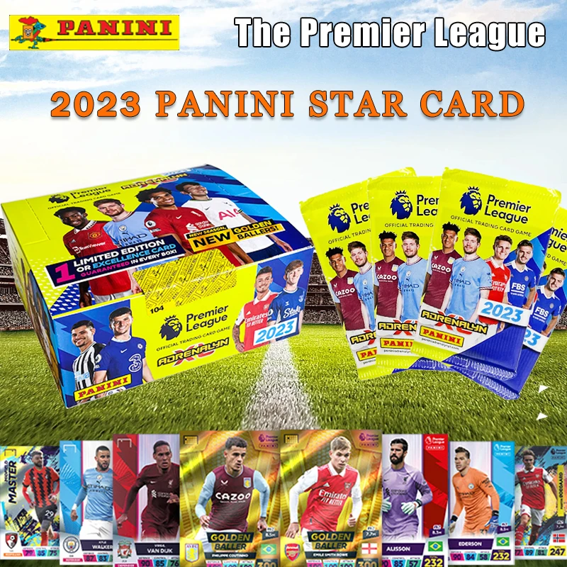 Panini 2023 Premier League Season Ball Star Card Panini Card Gold Card Football Card Limited Ball Star Collection Card