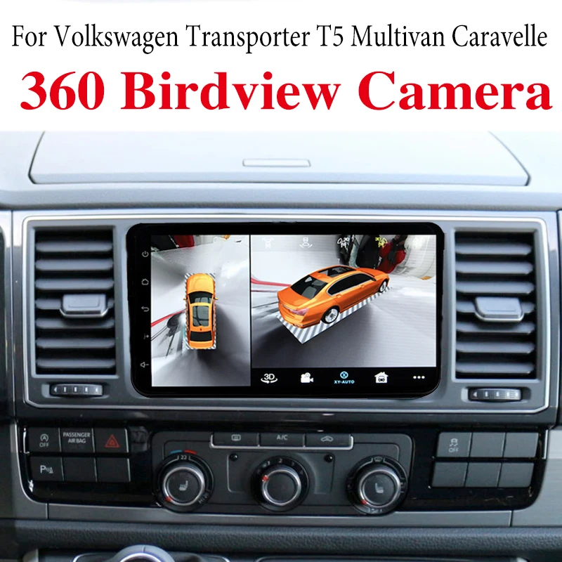 Per Volkswagen Vw Transporter T5 Multivan Caravelle Car Stereo Multimedia Navigazione Audio Gps Navi Radio Carplay 360 Birdview