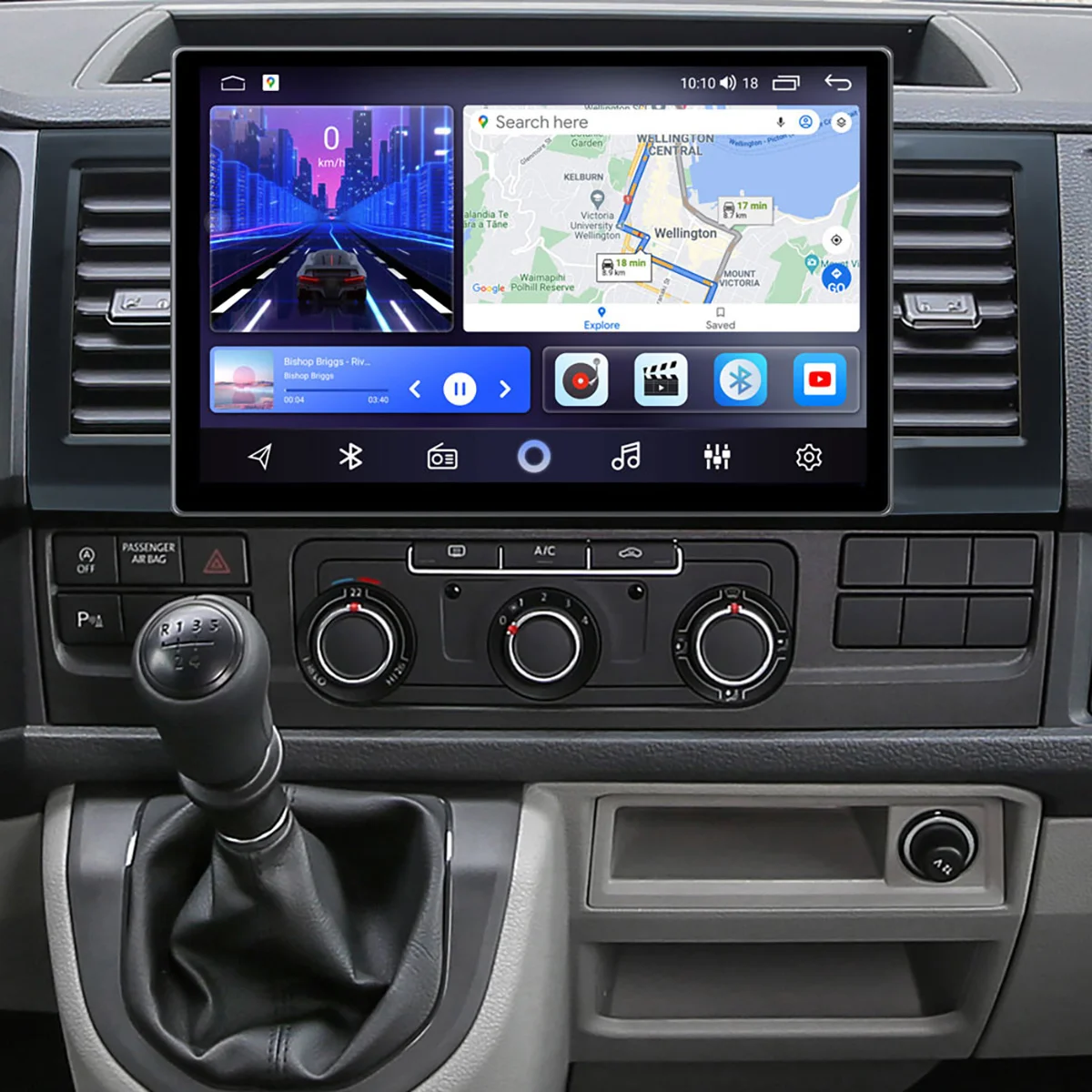 Per Volkswagen Vw Transporter Caravelle 6 T6.1 T6 2015 2016 2017 2018 2019 2020 2K Android Car Head Unit Auto Radio Gps Stereo