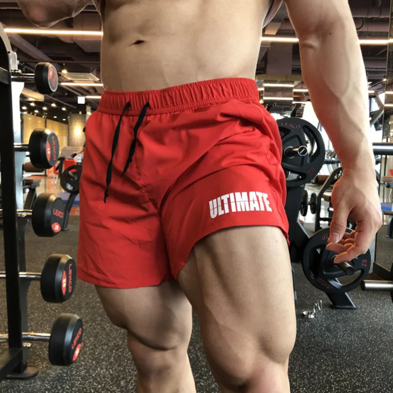 2021 New Summer Men Sports Shorts Fitness Bodybuilding Training Jogger Maschile Quick Dry Traspirante Casual Bermuda Shorts M-3Xl