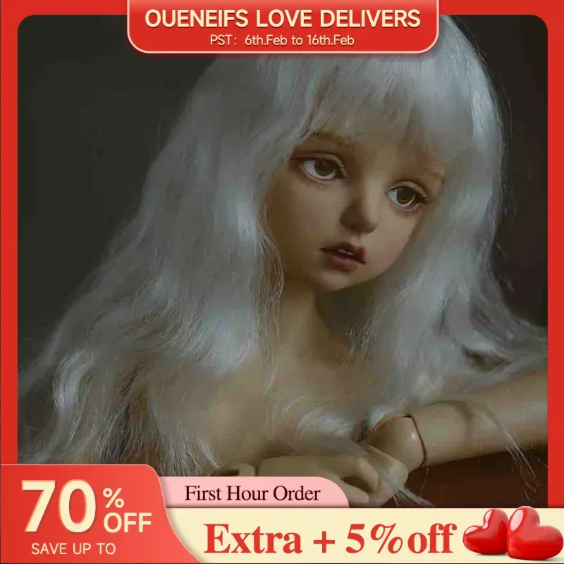 Bjd Doll 1/4 Anemone Nude Doll Giocattoli Per Bambini Per Ragazze Polly Pocket Kit Blythe Reborn Doll