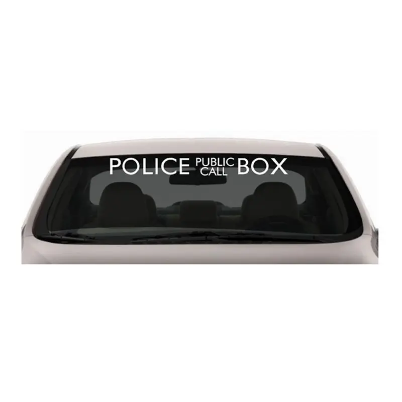 Di Nuovo Modo Freddo Personalizzato Dr. Who Tardis Police Box Stickers Autoadesivi Dell'Automobile Del Vinile, Adesivo Auto Di Grandi Dimensioni 30 "X