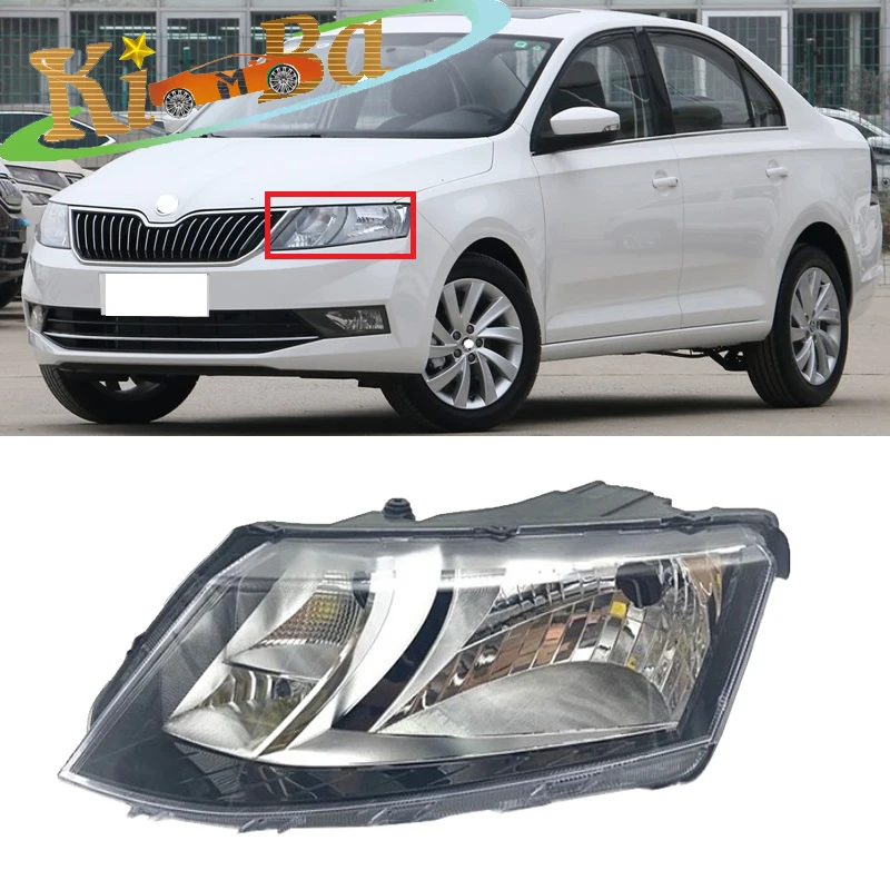 Kimba Lampada Frontale Paraurti Anteriore Per Skoda Rapid 2018-2019 Lampada Frontale Lampada Frontale