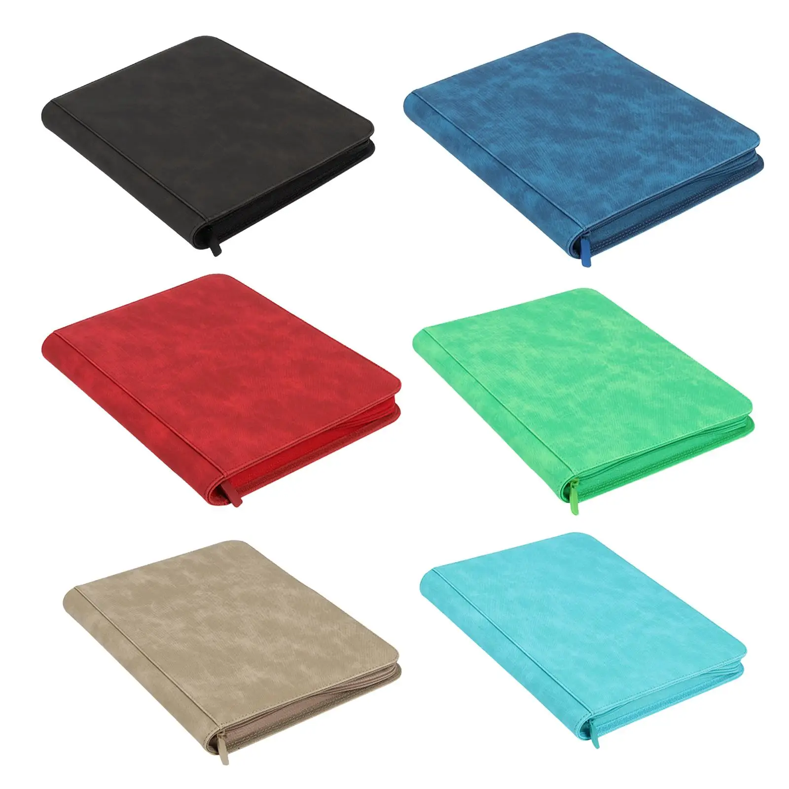 9 Pocket Binder Organizer Holder Protettivo Storage Gathering Card Toy Zip Container Trading Cards Album Per Tcg Mtg Card Toys
