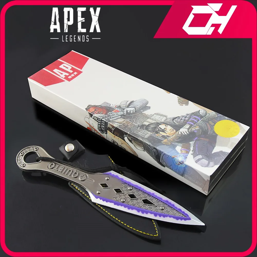 Apex Legends Heirloom 22Cm Wraith Heirloom Kunai Gioco Portachiavi Arma Modello Coltello Katana Spada Samurai Regali Luminosi Giocattoli Artigianato