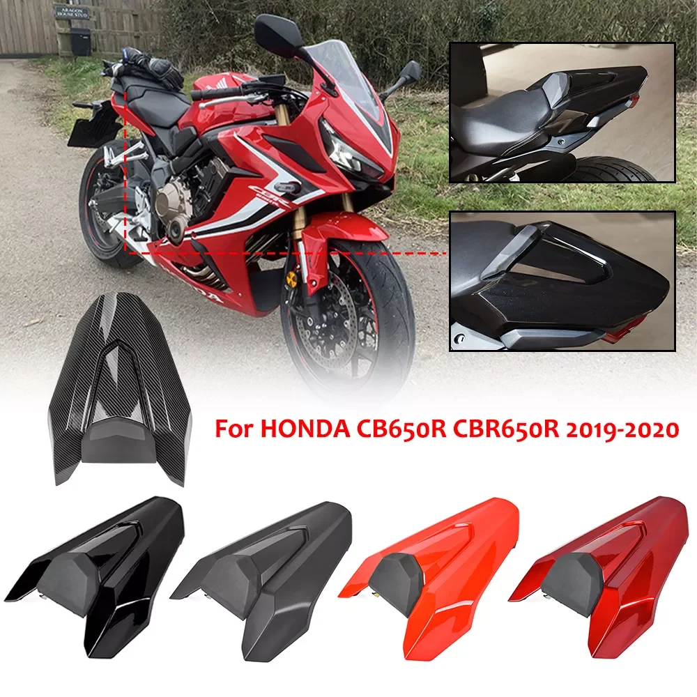 Moto Pillion Coprisedile Passeggero Posteriore Solo Seat Cowl Carenatura Per Honda Cb650R Cbr650R 2019 2020 Cb Cbr 650R Accessori