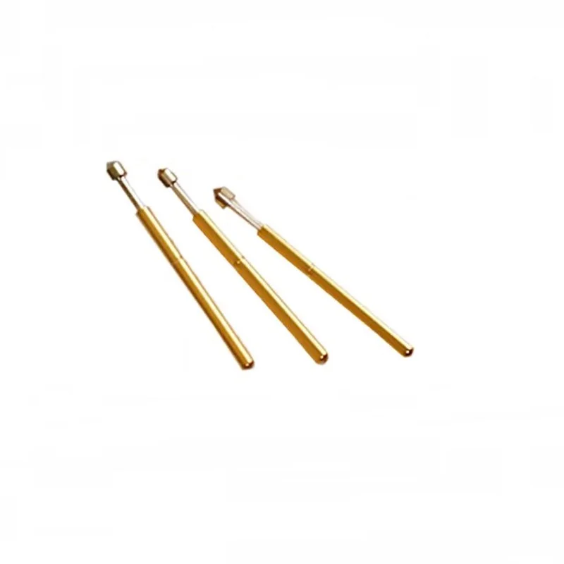 100 Pz/Lotto Sonda Di Prova A Molla Pogo Pin Serie P75 P75-A2/B1/D2/D3/E2/E3/F1/G2/H2/H3/J1/Lm2/Q1/T2