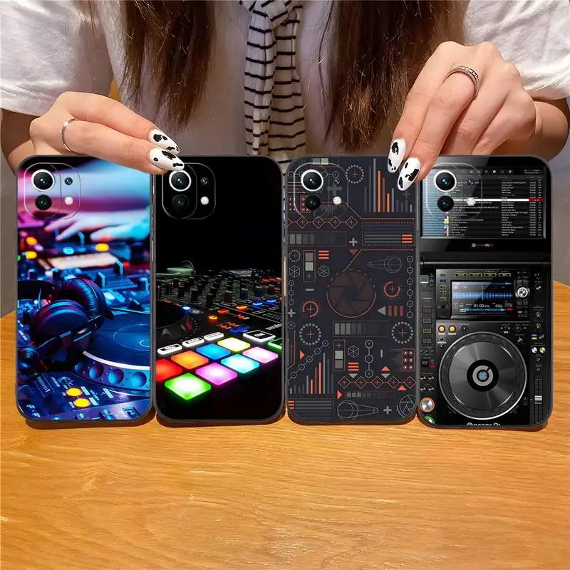 Musica Elettronica Dj Controller Mixer Custodia Per Telefono Per Xiaomi Mi 12 9T 10T 11 I X Poco M3 Pro X3 Nfc F3 Redmi 9 8 7 Custodie