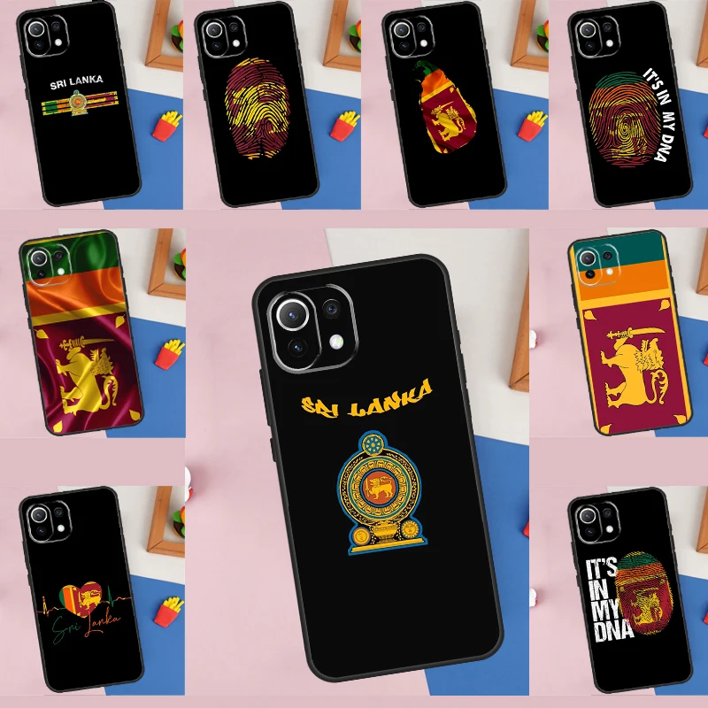 Custodia Bandiera Dello Sri Lanka Per Xiaomi 11T 12T Pro 12X13 Lite Poco F5 Pro F3 X4 F4 Gt C40 M5S M4 X3 X5 Pro Coque
