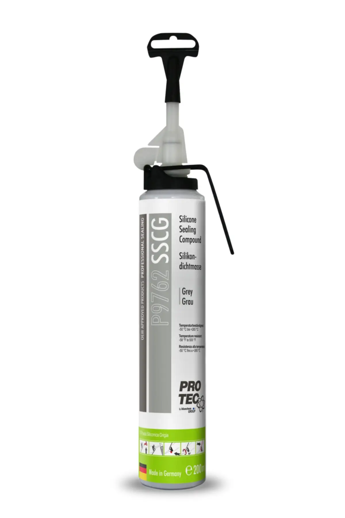 Guarnizione Liquida In Silicone Grigio 200Ml