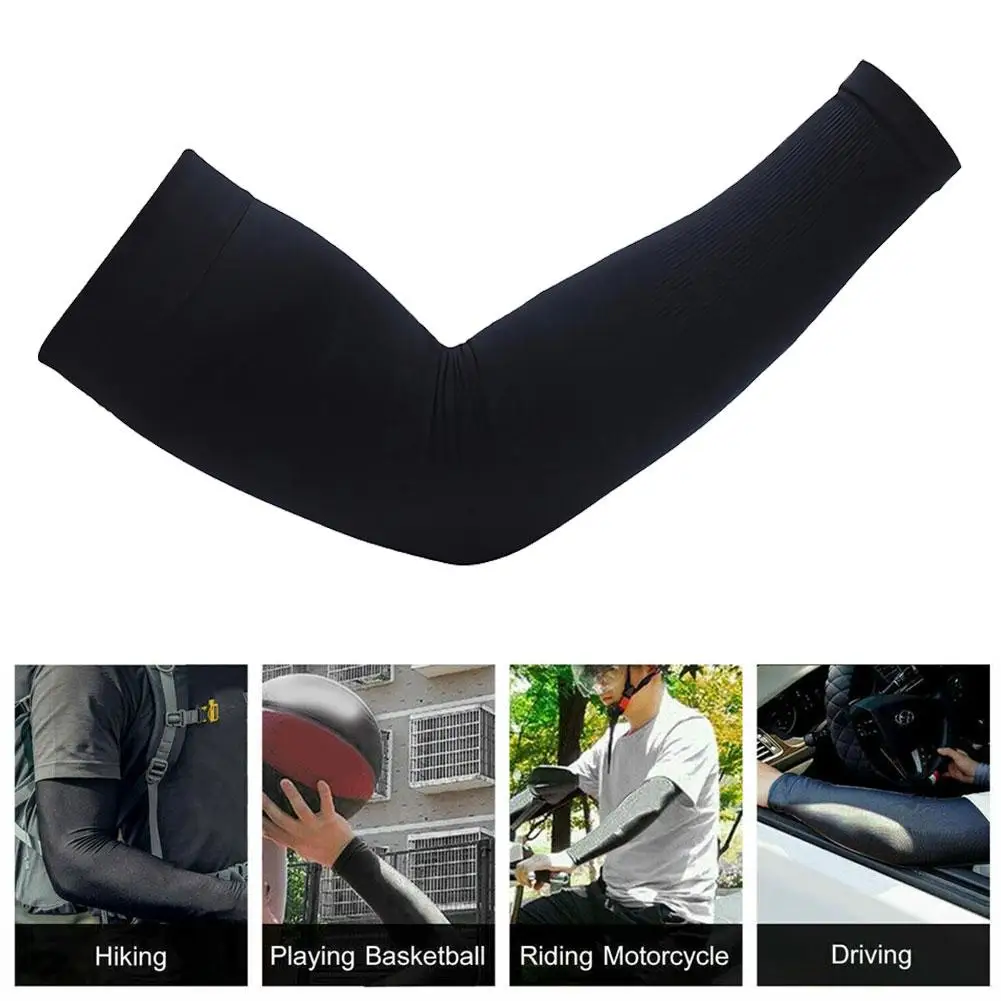 1 Paio Di Manicotti Di Raffreddamento Unisex Copri Guanti Da Corsa Sportivi Uv Fishing Men Sun Warmer Dry Cycling Quick Outdoor Arm Protec Z5O2