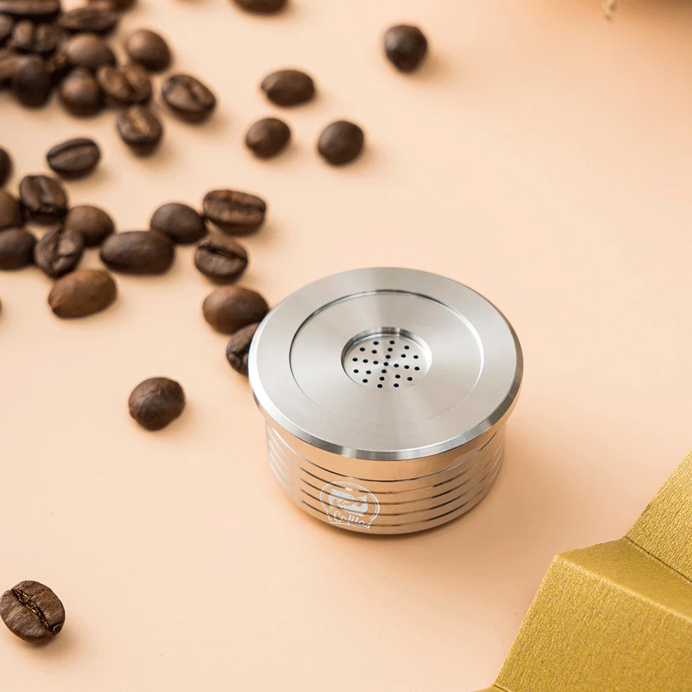Recafimil Riutilizzabile Caffè Capsule Per Lavazz-A-1 Point Crema Caffè Pod Riutilizzabile Stianless Filtro Espresso In Acciaio