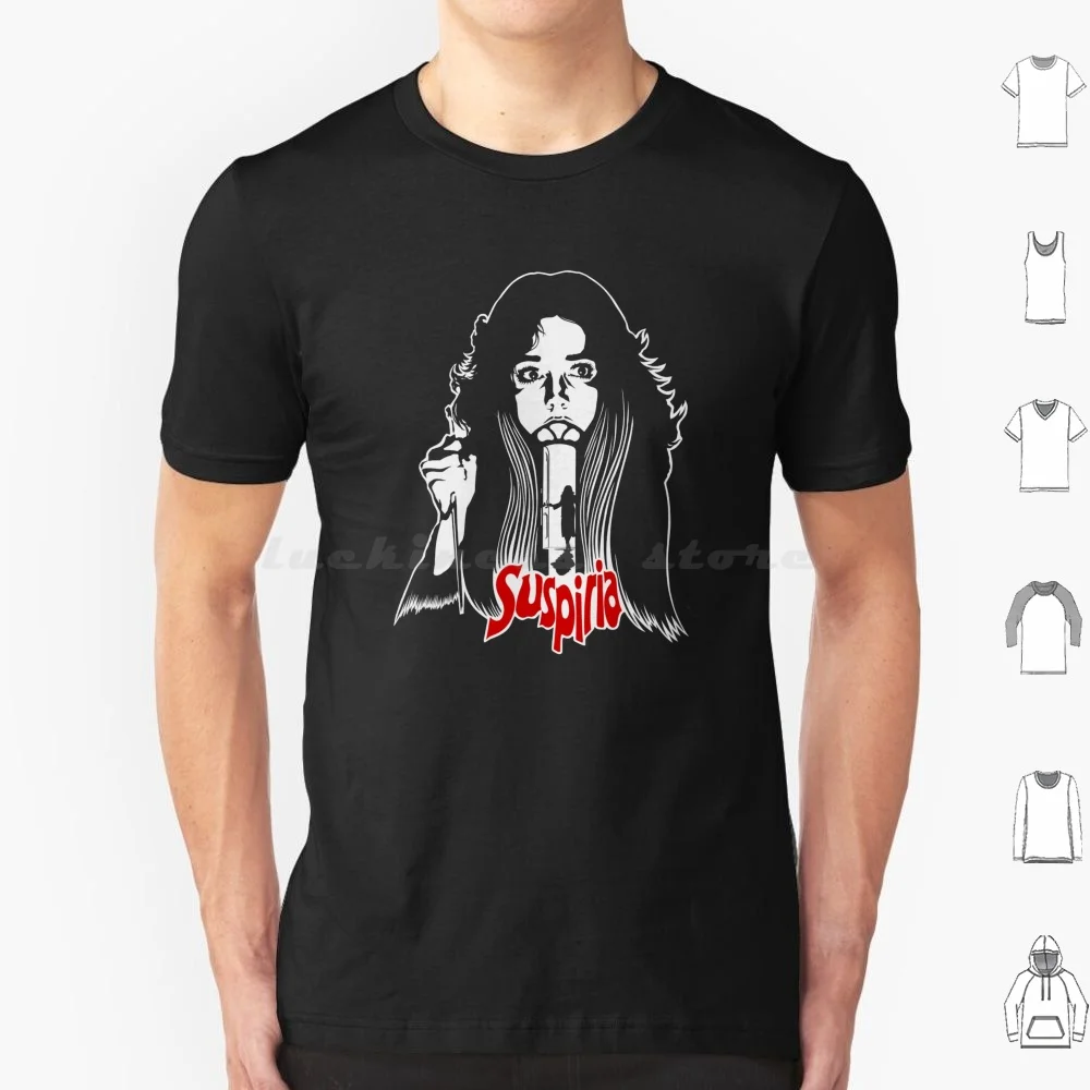Suspiria Movie White T Shirt Uomo Donna Bambini 6Xl Suspiria Horror Dario Argento Film Suspiria 1977 Dakota Johnson Italian