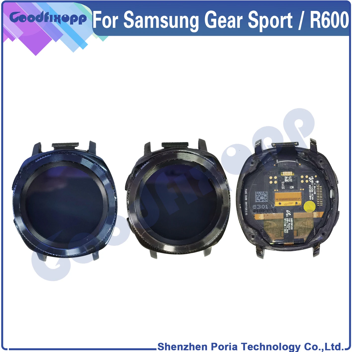Per Samsung Gear Sport R600 Sm-R600 Display Lcd Touch Screen Digitizer Assembly Sostituzione