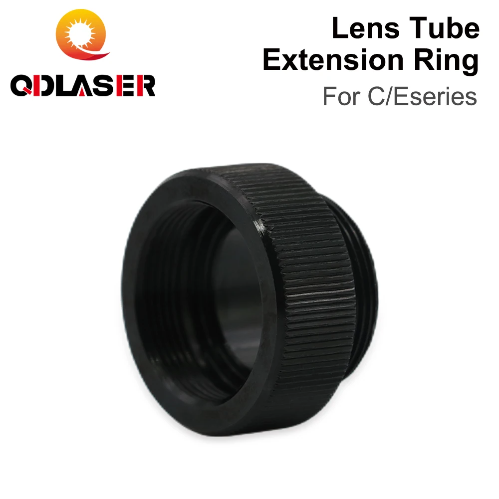 Qdlaser Lens Tube Extension Ring C/E Series O.D.25Mm Co2 Lens Per D20 F63.5Mm/127Mm Lens For Co2 Laser Cutting Machine Lens Tube