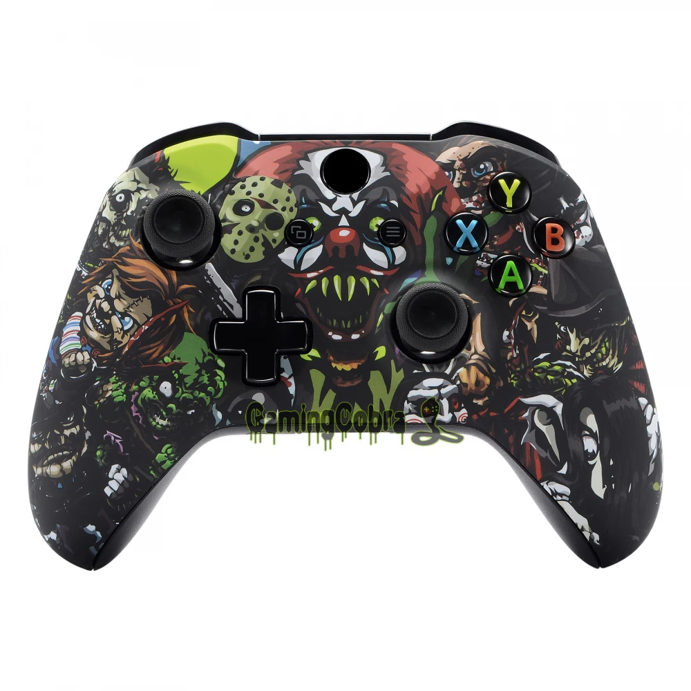 Extreme Merate Scary Party Soft Touch Cover Superiore Custodia Anteriore Shell Per Controller Xbox One X & One S