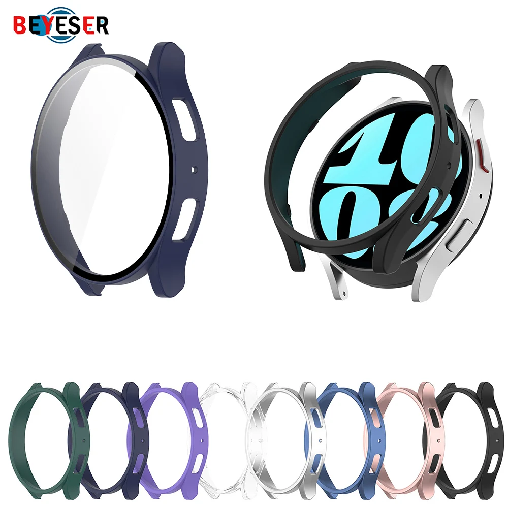 Custodia Rigida Per Samsung Galaxy Watch6 40Mm/44Mm Custodia Protettiva Antigraffio Anti-Caduta Smart Watch Sostituisci Proteggi Shell