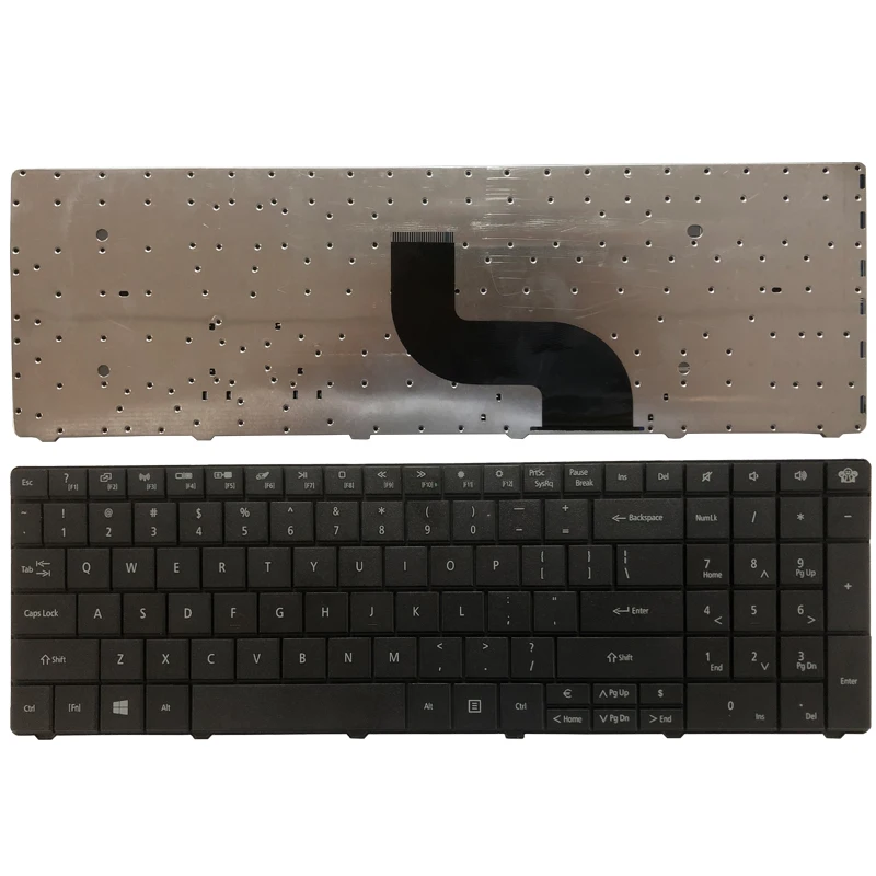 Nuova Tastiera Americana Per Packard Bell Gateway Pew91 Pew96 Tk11 Tk11Bz Tk13 Ms2230 Ms2291 Tastiera Inglese Per Laptop Nera