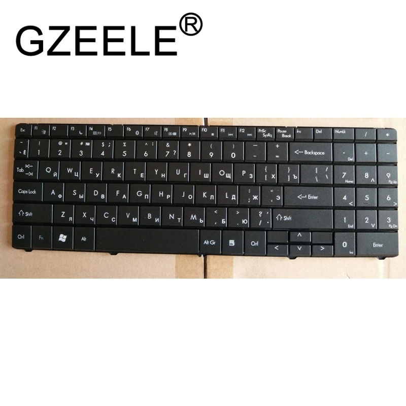 Gzeele Nuovo Per Packard Bell Sl35 Sl45 Sl51 Sl65 Sl81 Tastiera Russa Nero Ru Version