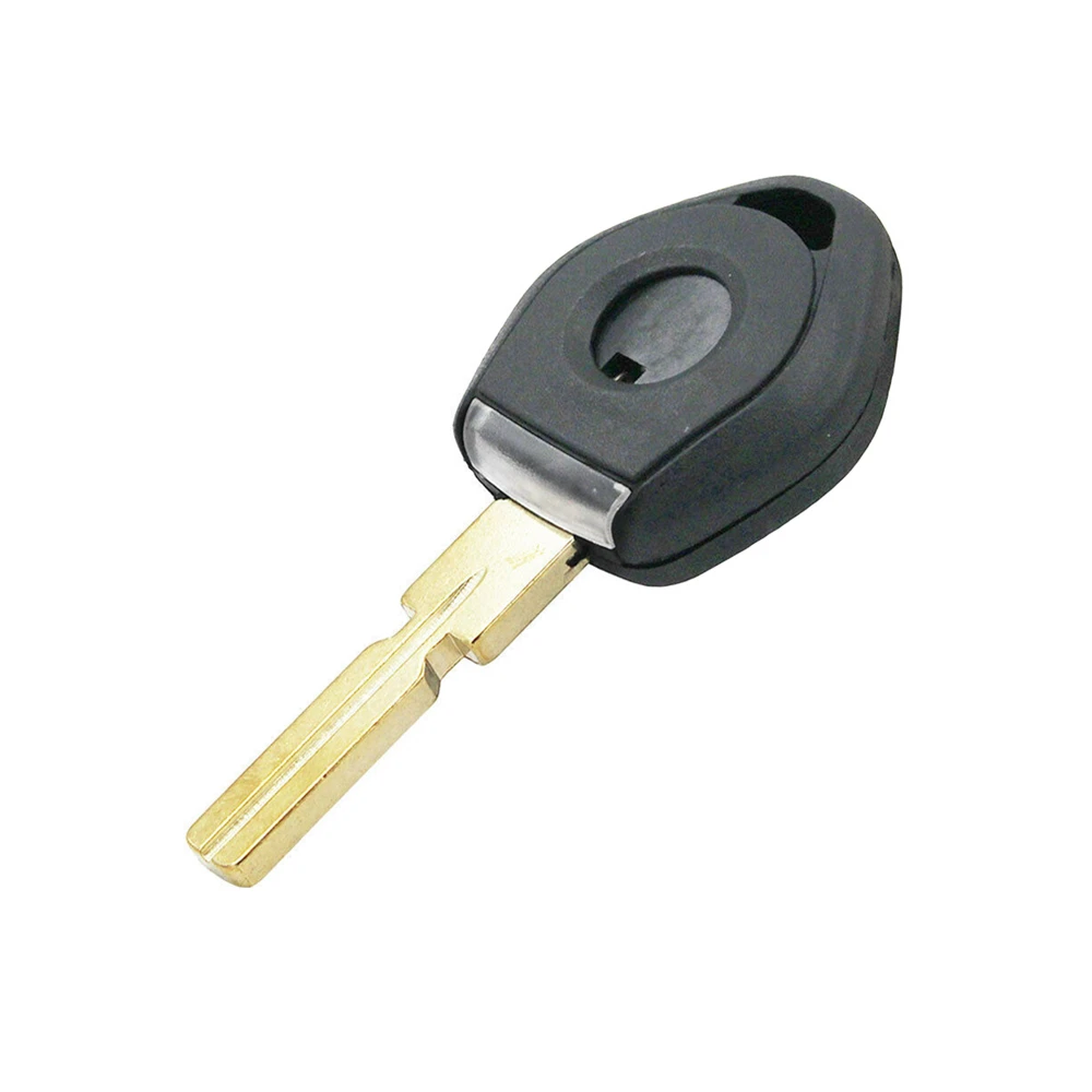 Wxzos Uncut Hu58 W/Light & Logo Transponder Key Shell No Chip Per Bmw 3 5 7 Serie Z3 E36 E34 E38 E39