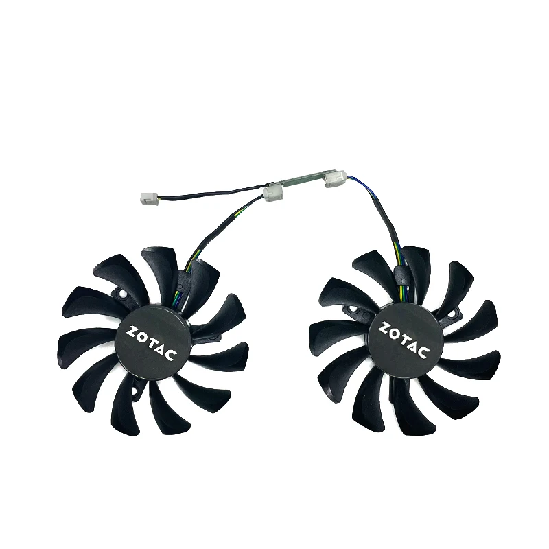 Nuovo 75Mm Ga81S2U Gtx 970 4Pin Sostituzione Ventola Di Raffreddamento Per Rx570 Zotac Gtx 970 Dispositivo Di Raffreddamento Grafico Gtx 660Ti 650Ti B