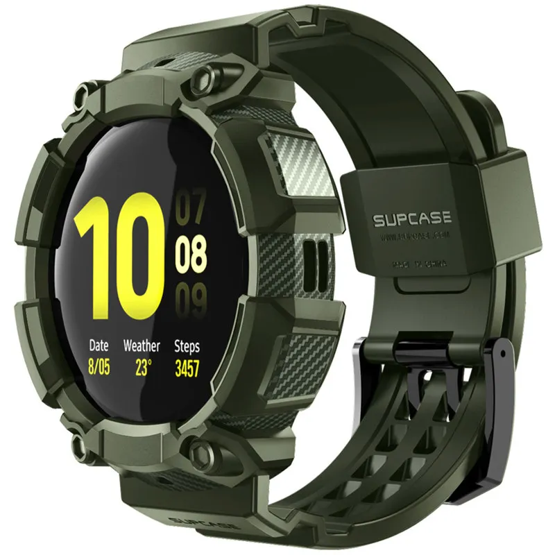 Custodia Per Samsung Galaxy Watch Active 2/Galaxy Watch Active [40Mm] Supcase Ub Pro Custodia Protettiva Robusta Con Cinturini