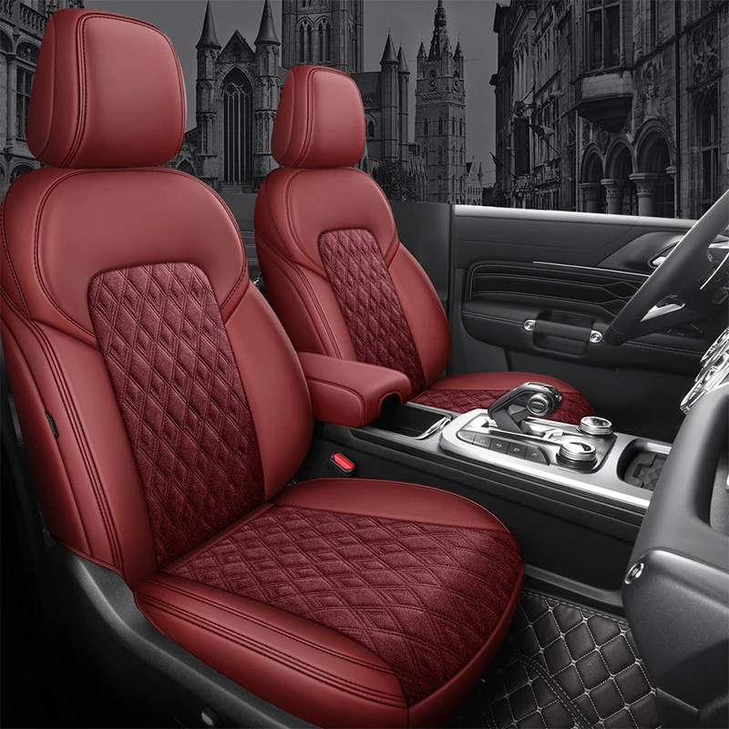 Coprisedile Auto Misto In Pelle Alcantara Centrale Per Mini Coupe Clubman Countryman Paceman Jcw F55 F56 R50 R56 R53 Accessori Auto