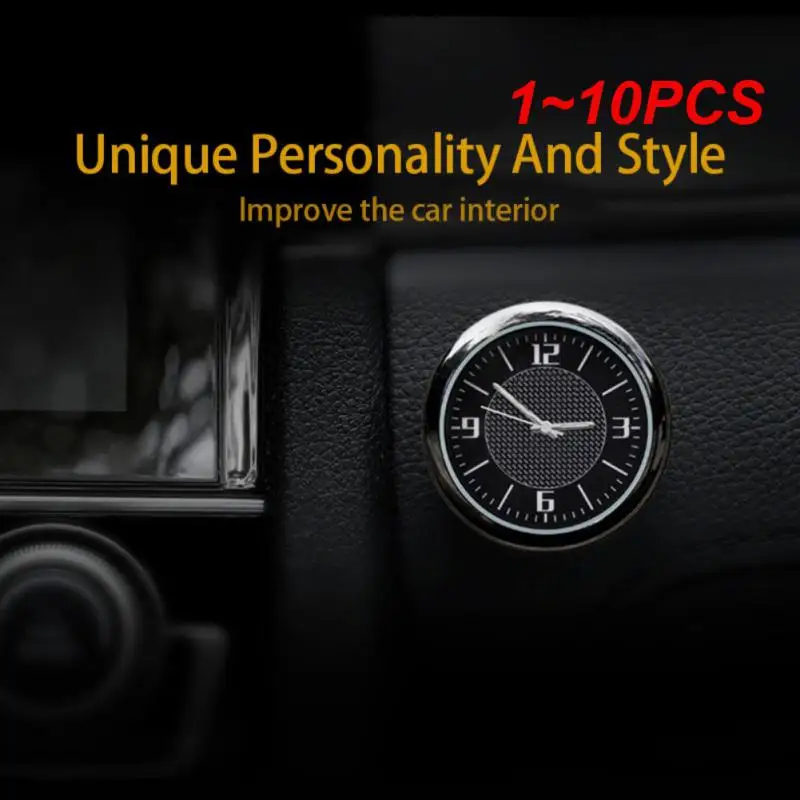 1 ~ 10Pcs Auto Watch Outlet Cruscotto Orologio Clip Decorazione D'Interni Mini Cooper Jcw R53 R55 R56 R60 F55 F60 Universale