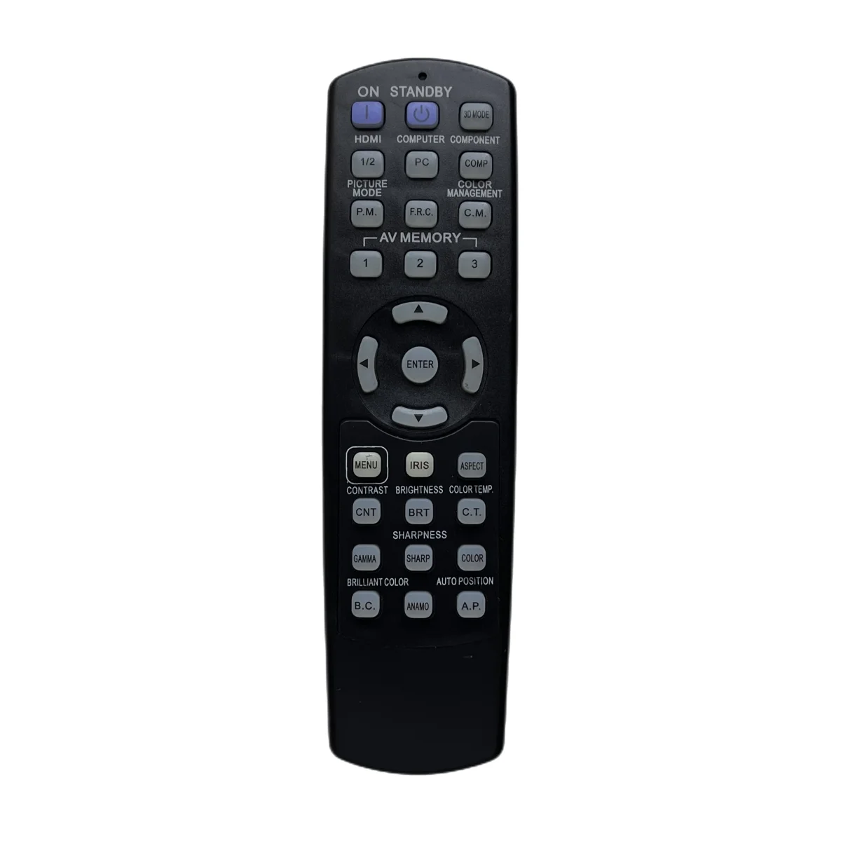 Telecomando Per Mitsubishi Lx-5280 Gx-314 Md-640X Gx-320St Gw-385St Gw-6800 Gx-360St Gx-735 Dx540 Md-580X Proiettore Dlp