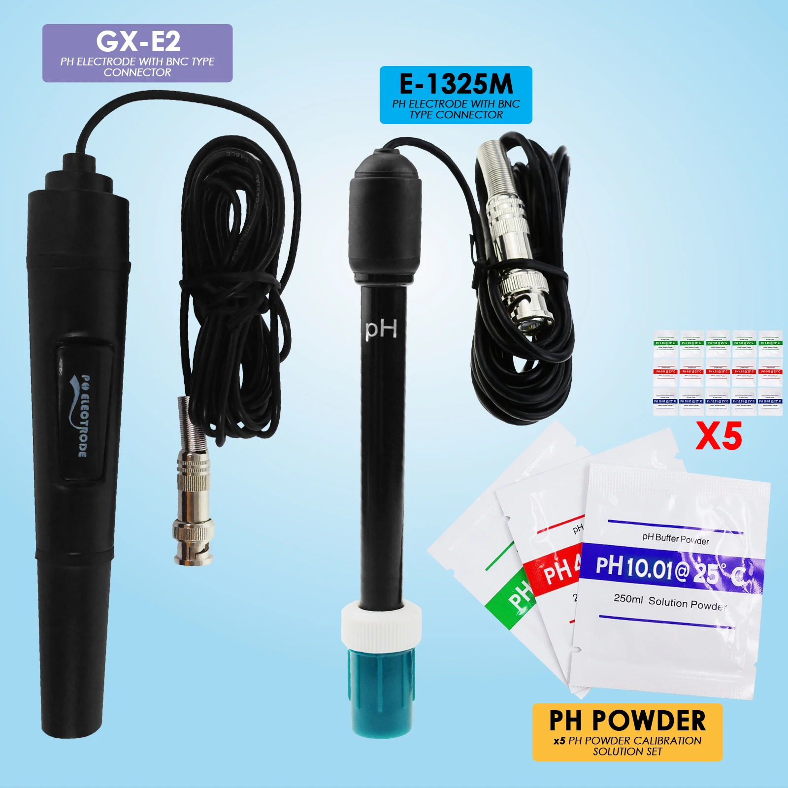 Connettore Bnc Sonda Elettrodo Ph, Cavo 300Cm Per Controller Monitor Ph-Metro