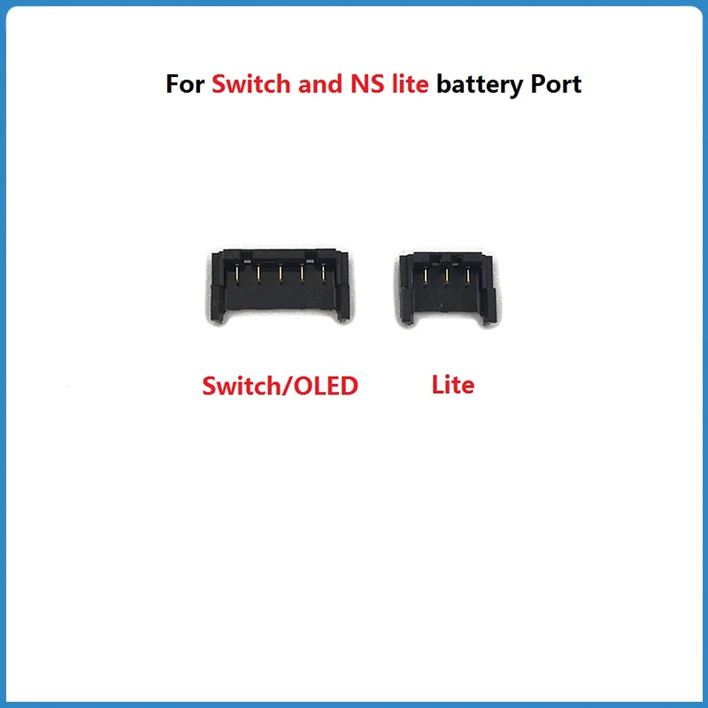 2 Pezzi Per Ns Switch/Lite Host Porta Batteria Interruttore Interfaccia Presa Batteria Oled Ns Lite Sostituzione Spina A Scatto Ricaricabile
