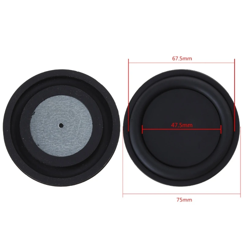Woofer Radiator Bass Altoparlante Passivo Parti Riparazione Accessori Home Theater Fai Da Te T21A