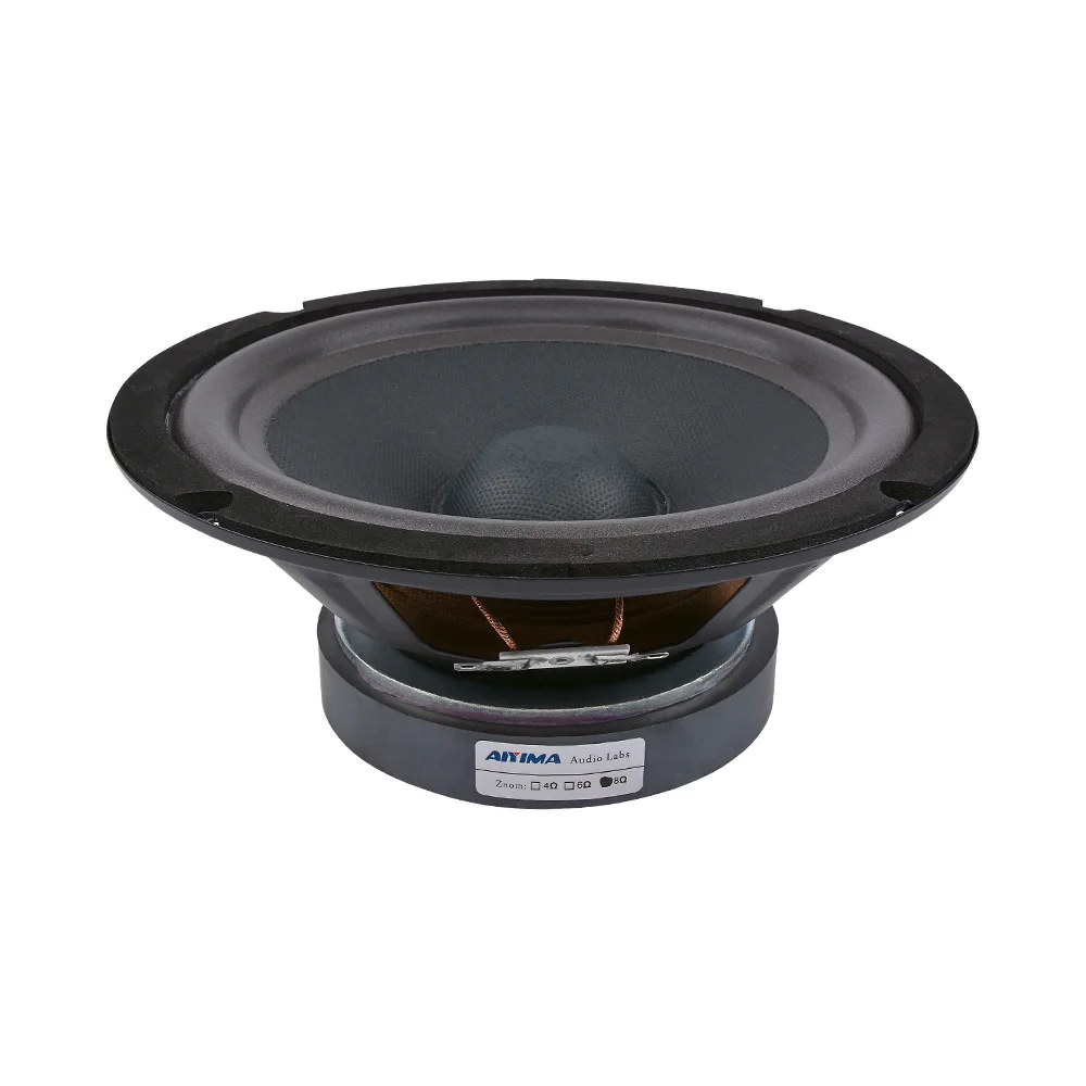 Aiyima Altoparlanti Bassi Midrange Da 8 Pollici 8Ohm 200W 35 Core 100 Audio Magnetico Subwoofer Altoparlante Driver Woofer Altoparlante 1 Pz