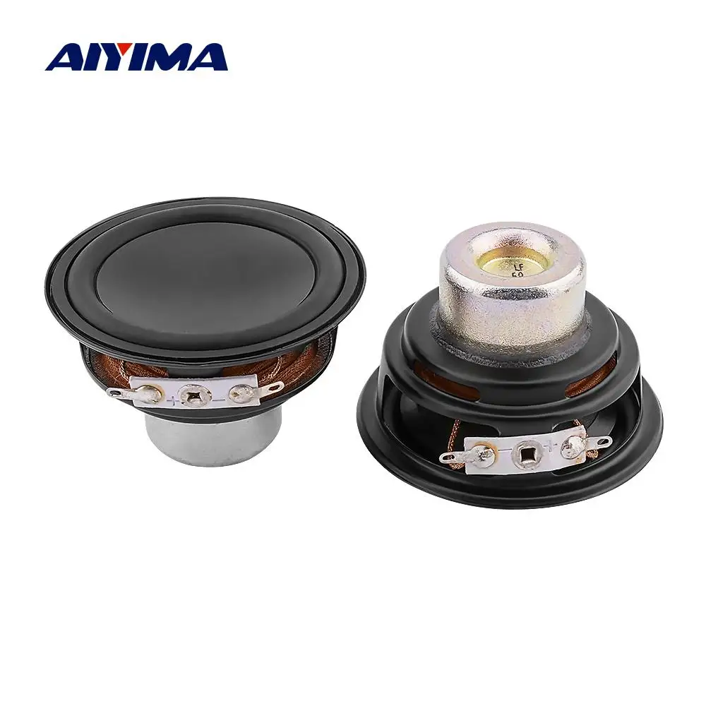 Aiyima 2 Pz 2.5 Pollici Midrange Bass Speaker Driver 6 Ohm 20W Woofer Sound Music Altoparlante Neodimio Magnetic Audio Speaker Unit