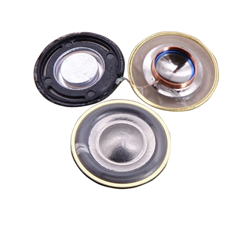 Hifi Deep Bass Speaker Unit 14.2Mm Titanium Film Woofer Headset Driver Composite Auricolare Altoparlante Pezzo Di Ricambio 2 Pezzi